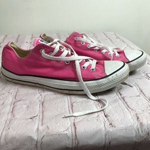 Converse Misses 9 Mens 11 Bright Pink Chuck Taylor